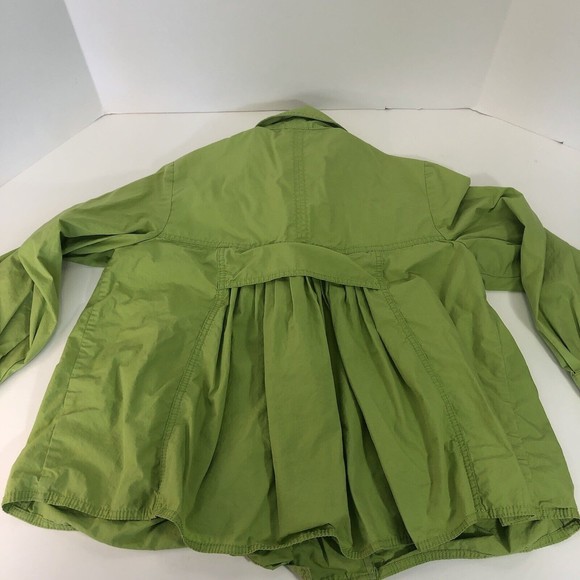 Womens Michael Kors Shirt/jacket, Button Up, Medium, Green, Long Sleeve, - Picture 9 of 12